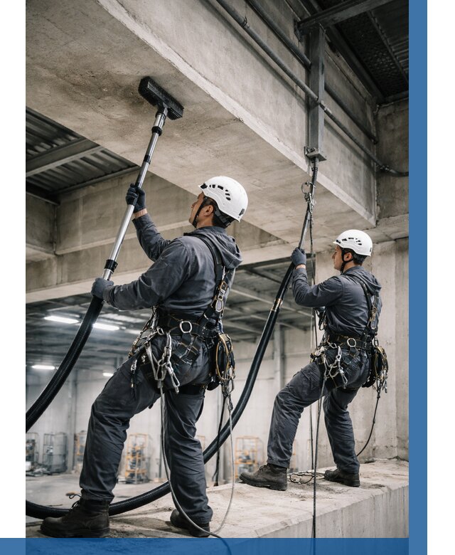 Обеспыливание потолочных конструкций в Ухте от 253 р. |ВЫСОТНИК-Хта