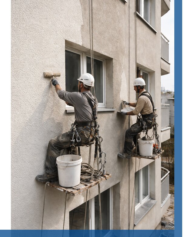 Нанесение короеда на фасад в Ухте от 456 р. | ВЫСОТНИК-Хта