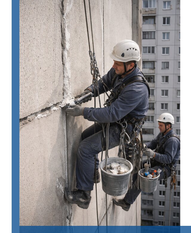 Утепление межпанельных швов в Ухте профессионально и надежно