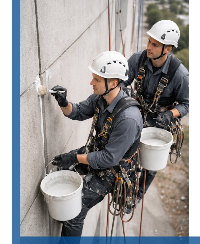 Противогрибковая обработка швов в Ухте для фасадов и кровель