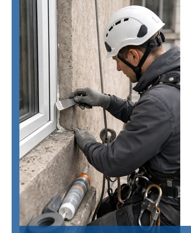 Герметизация монтажных швов окон в Ухте с гарантией качества