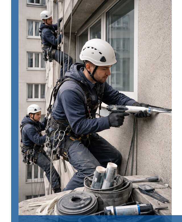 Герметизация швов лоджии в Ухте профессионально и надежно