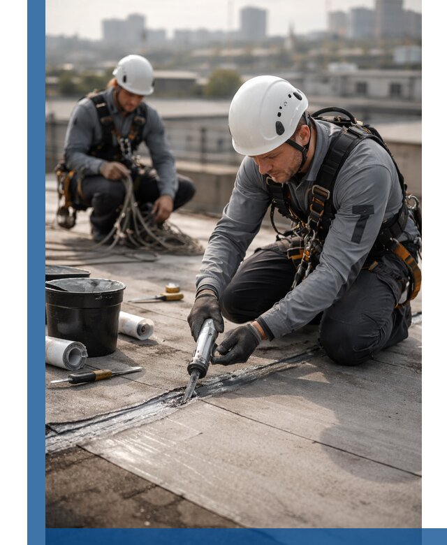 Аварийное и капитальное устранение протечек кровли в Ухте