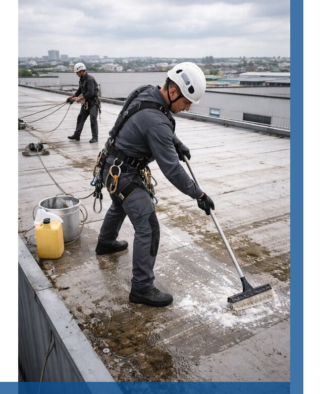 Очистка крыши по графику в Ухте от 7594 р. | ВЫСОТНИК-Хта