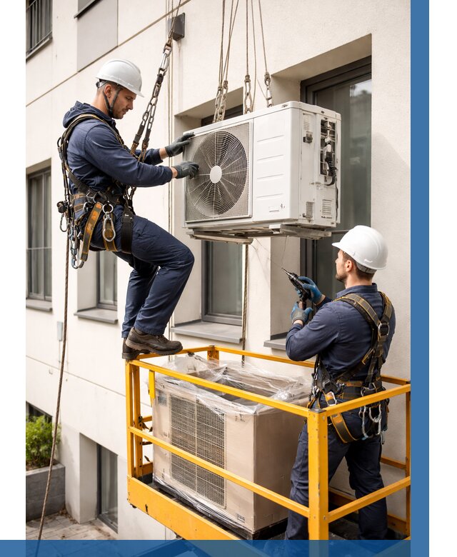 Демонтаж внешнего блока кондиционера в Ухте от 3544 р. | ВЫСОТНИК-Хта