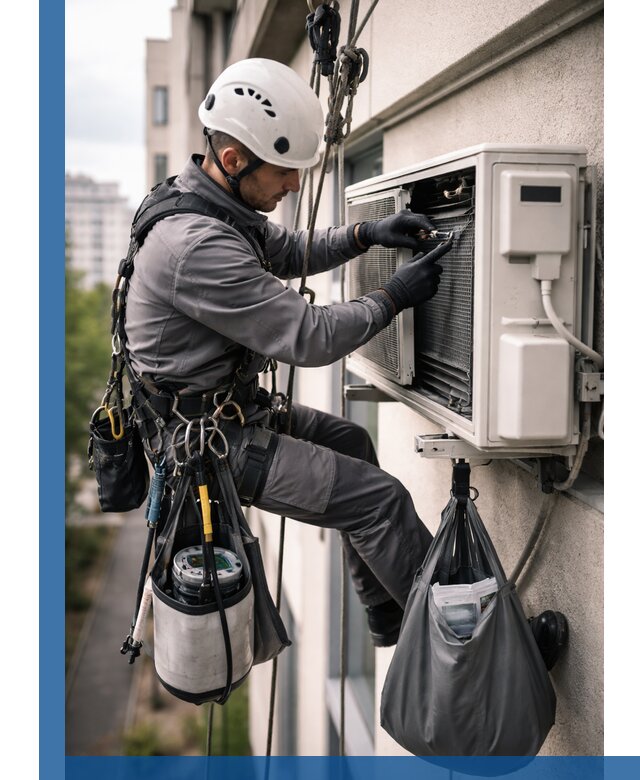 Обслуживание внешнего блока кондиционера в Ухте профессионально