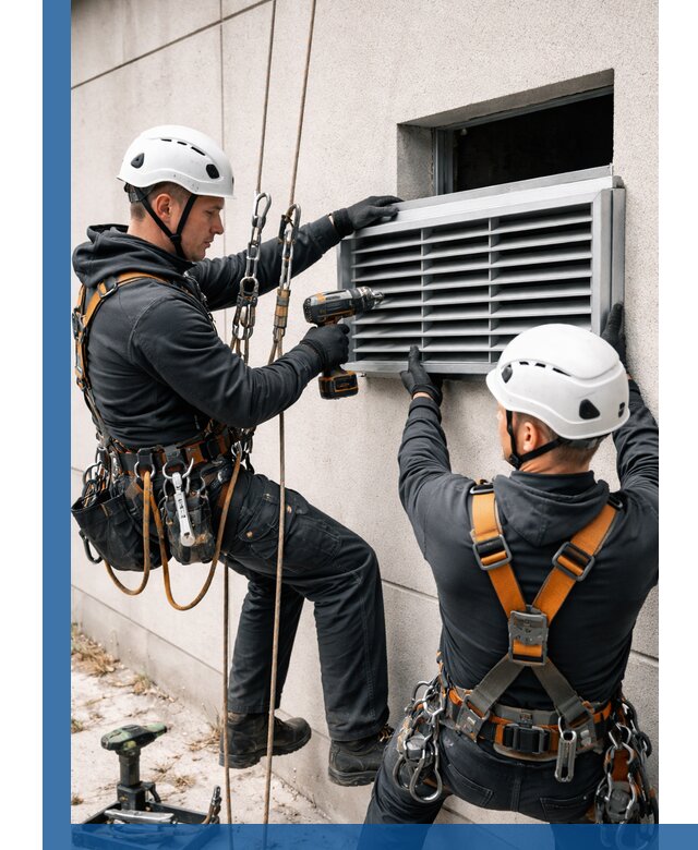 Монтаж вентиляционных решеток в Ухте профессиональный сервис