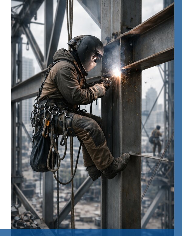 Высотные сварочные работы в Ухте от 3544 р. | ВЫСОТНИК-Хта