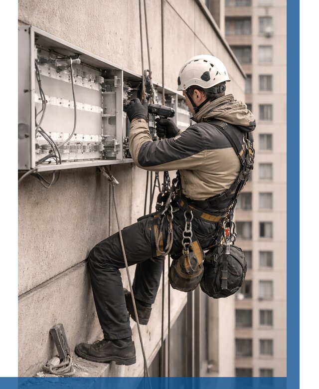 Ремонт вывески на высоте в Ухте от 4556 р. | ВЫСОТНИК-Хта