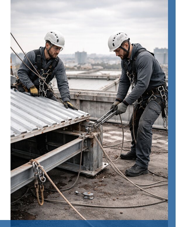 Демонтаж крышной установки в Ухте от 86063 р. | ВЫСОТНИК-Хта