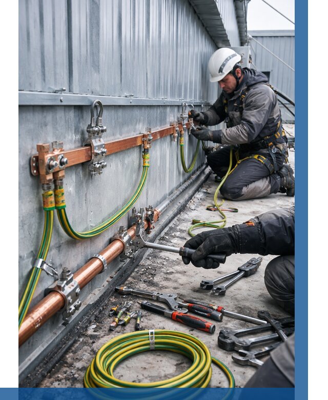 Монтаж заземления здания в Ухте от 25313 р. | ВЫСОТНИК-Хта