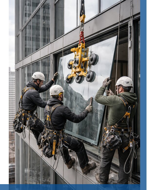 Фасадное остекление зданий под ключ в Ухте от 10125 р. | ВЫСОТНИК-Хта