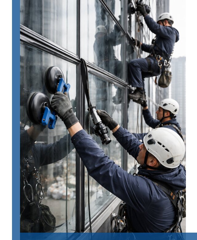 Радиусное остекление фасадов под ключ в Ухте с гарантиями