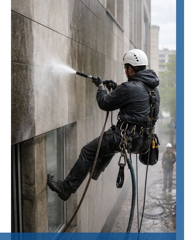 Гидроструйная очистка поверхностей в Ухте от 861 р. | ВЫСОТНИК-Хта