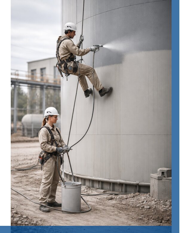 Покраска резервуаров в Ухте от 1215 р. | ВЫСОТНИК-Хта — заказать