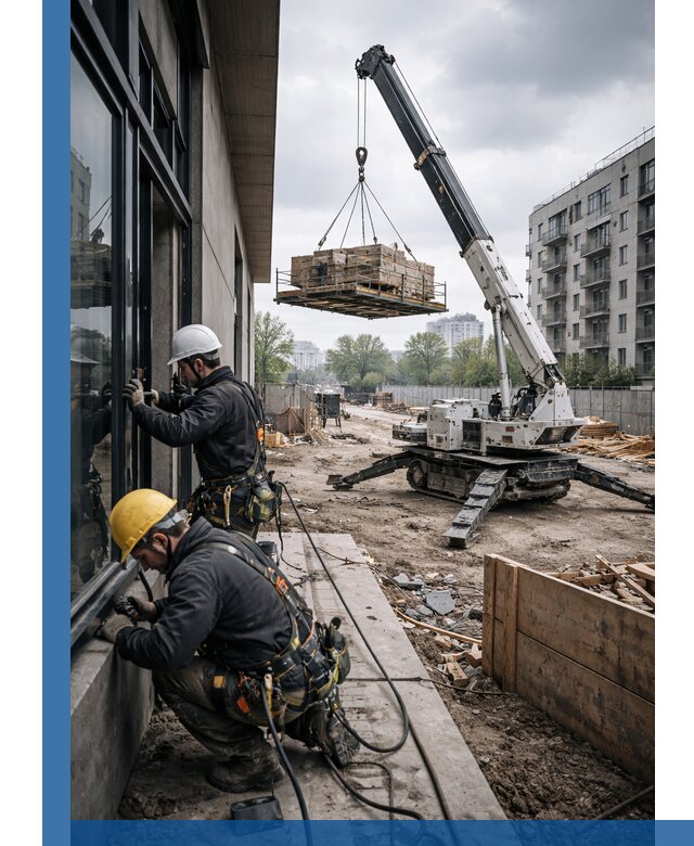 Аренда крана Пионер в Ухте для строительных работ