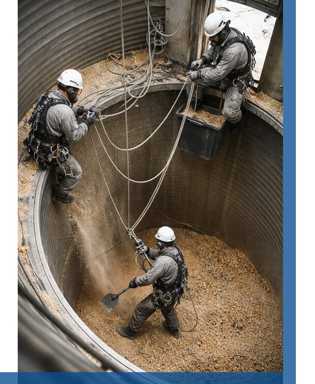 Чистка зерновых бункеров в Ухте от 12150 р. | ВЫСОТНИК-Хта