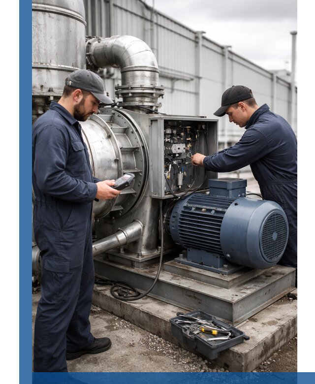 Техническое обслуживание промышленного оборудования в Ухте