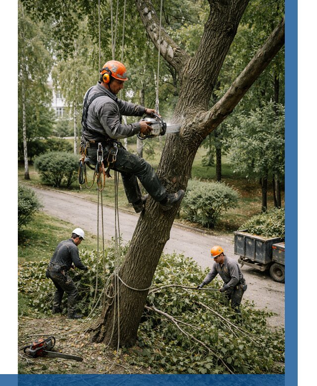 Кронирование деревьев в Ухте от 6581 р. | ВЫСОТНИК-Хта