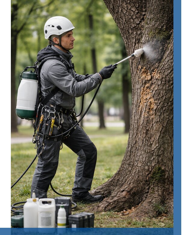 Обработка деревьев от вредителей в Ухте от 4556 р. | ВЫСОТНИК-Хта