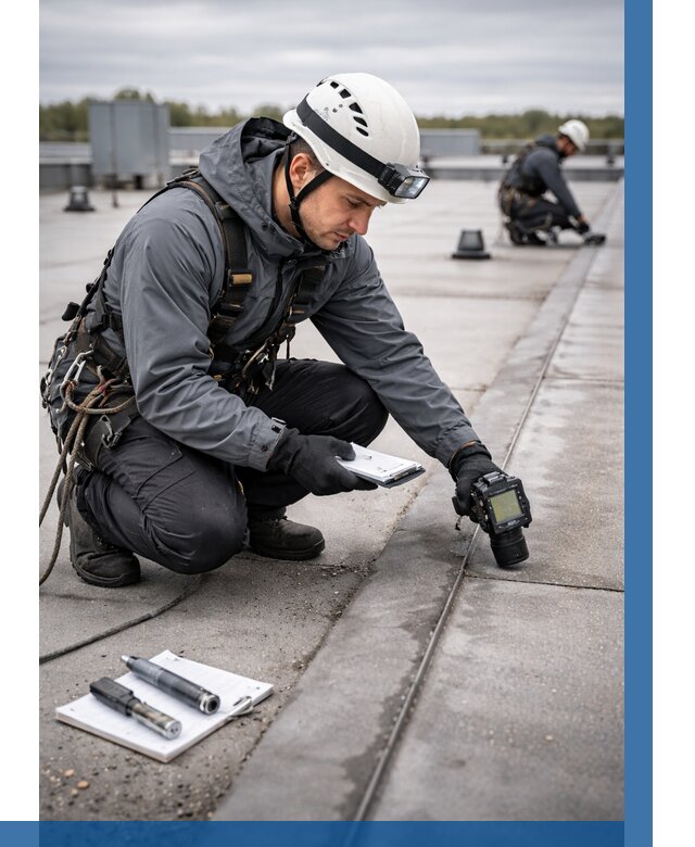 Обследование кровли на протечки в Ухте от 4556 р. | ВЫСОТНИК-Хта