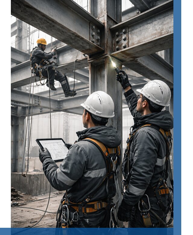 Обследование металлоконструкций в Ухте от 5569 р. | ВЫСОТНИК-Хта