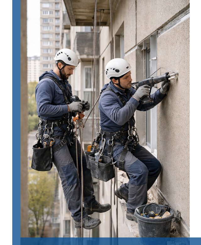 Промышленные альпинисты высотные работы и монтаж в Ухте